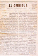 Ejemplar del Omnibus de 23 de junio de 1858