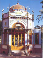 Kiosco modernista, Parque de San Telmo